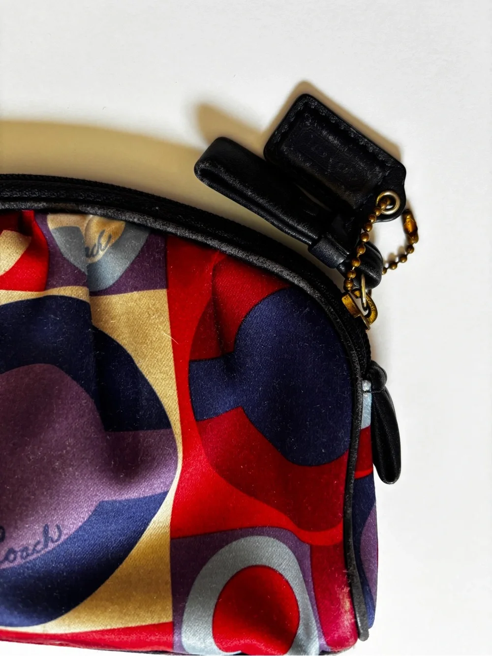 Coach cosmetic pouch
